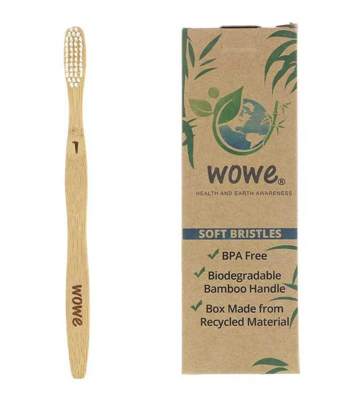 Wowe Bamboo Toothbrushes on iHerb for $11 (for a box of four)