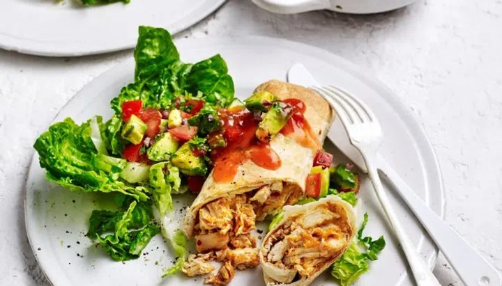 Air Fryer Chicken Chimichangas