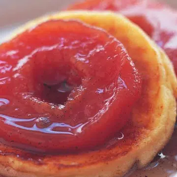 Ricotta Pancakes With Vanilla-Flavoured Quince