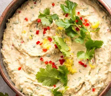 Coriander, Lemon & Chilli Hummus