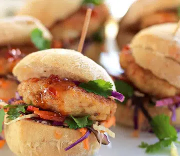 Thai Fish Cake Sliders