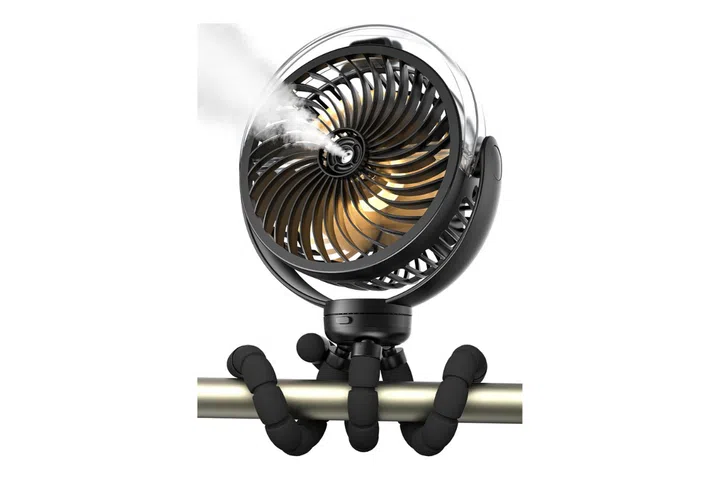 best stroller fan - Wavmill Misting Stroller Fan