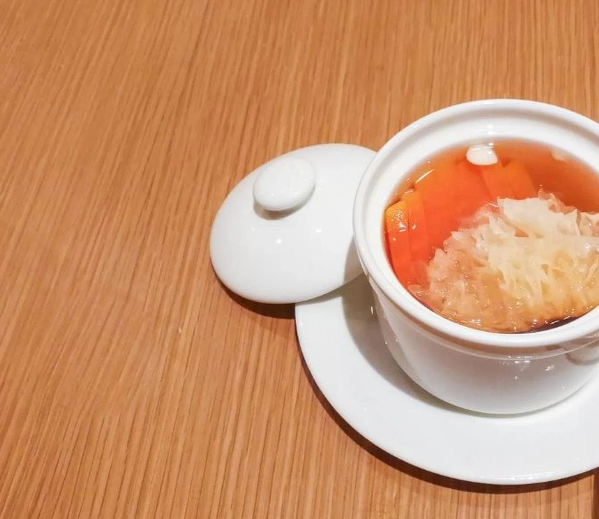 Papaya & Red Date Cooling Chinese Dessert Soup