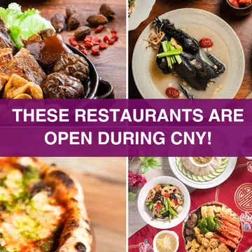 restaurants open during Chinese New Year 2025