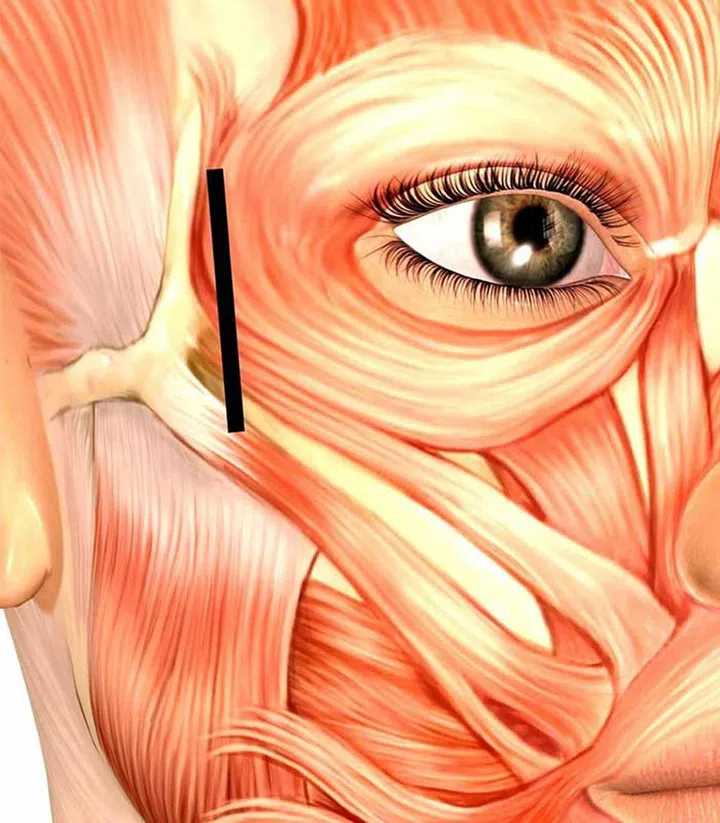 According to Hayashi, face yoga is "a great way to force your face muscles to relax".