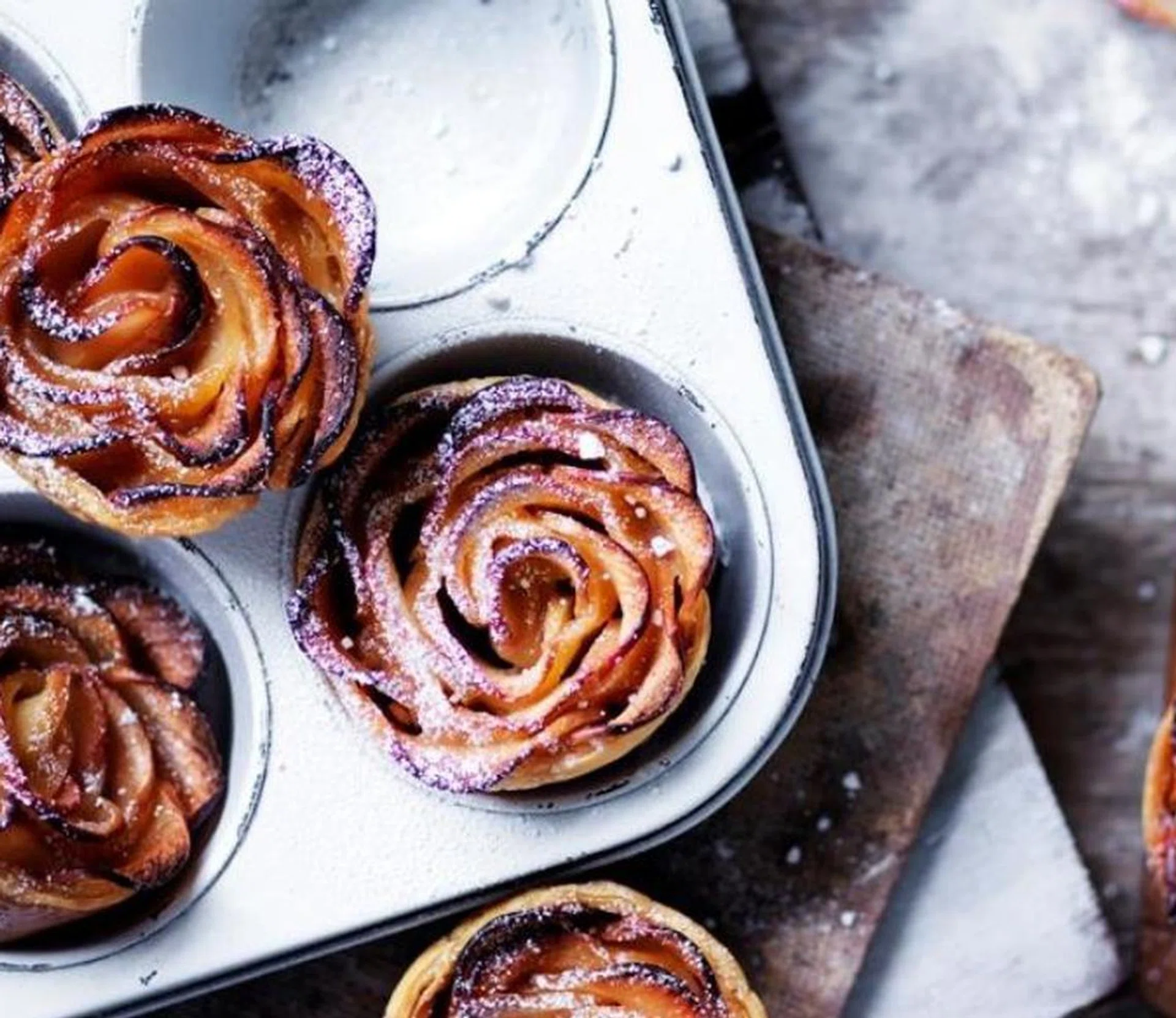 Apple Flower Tarts