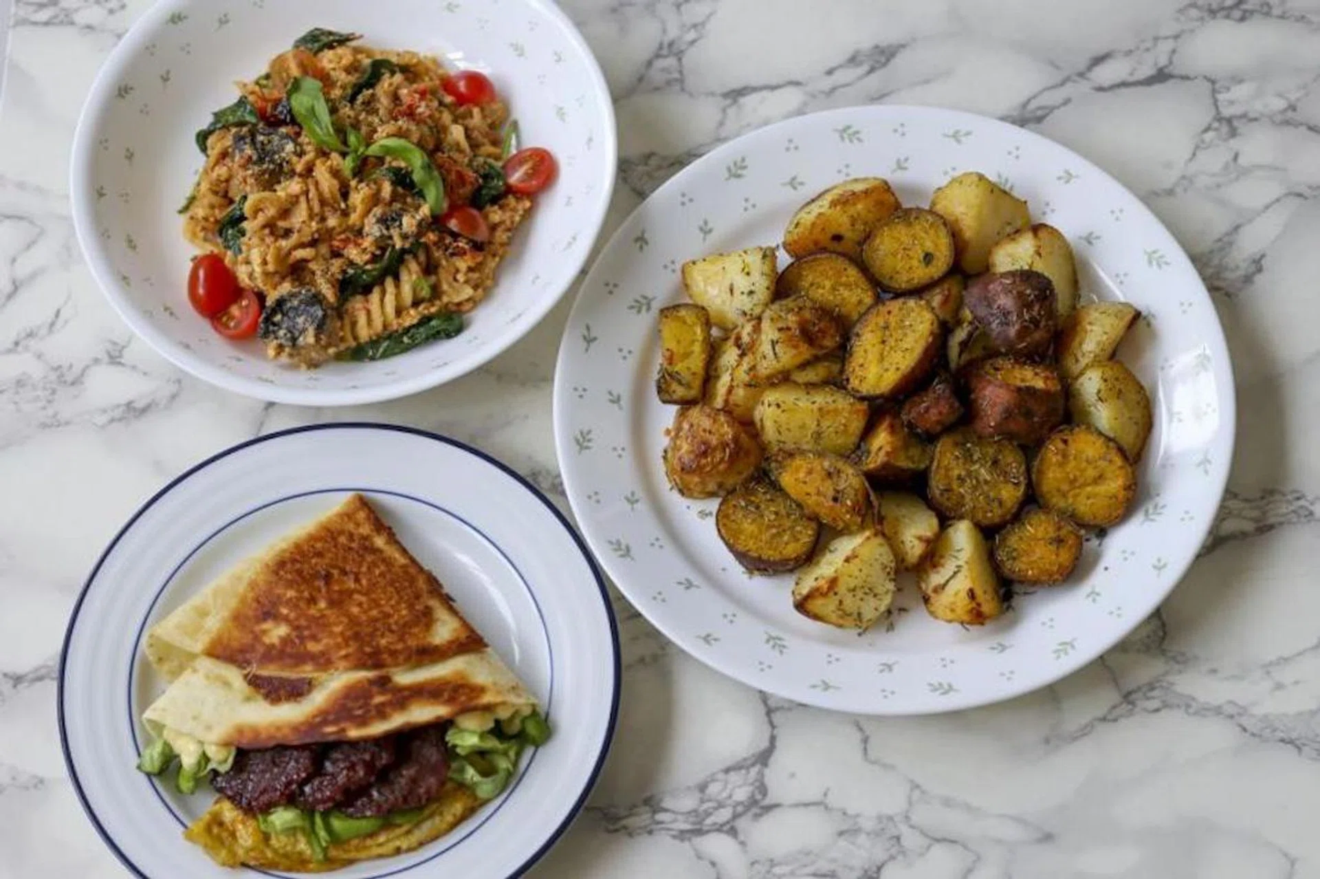 baked-feta-pasta-tortilla-wrap-roast-potatoes-viral-tiktok-recipes