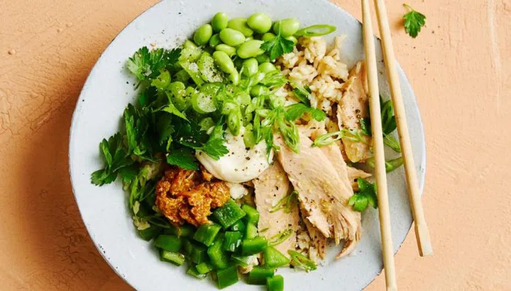 Tuna & Edamame Rice Bowl