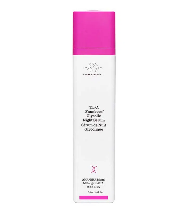 Drunk Elephant T.L.C. Framboos Glycolic Night Serum ($128)