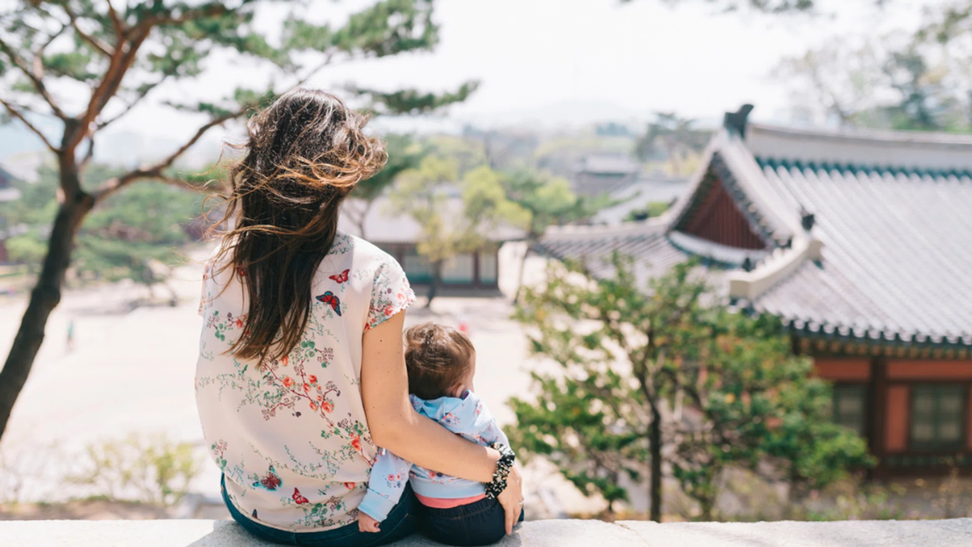 It was a reminder that parenting, especially while travelling, is a marathon. Credit: Getty.