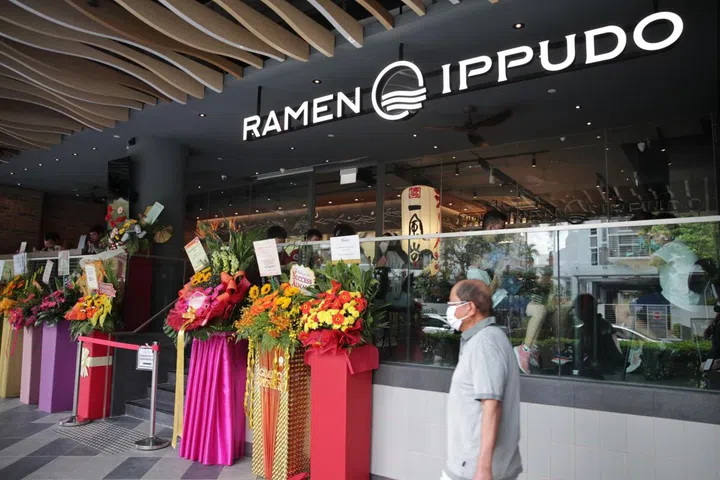 Ramen chain Ippudo is one of the new tenants in the revamped i12 Katong. ST PHOTO: GIN TAY