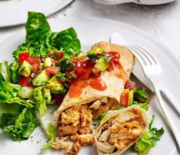 Air Fryer Chicken Chimichangas