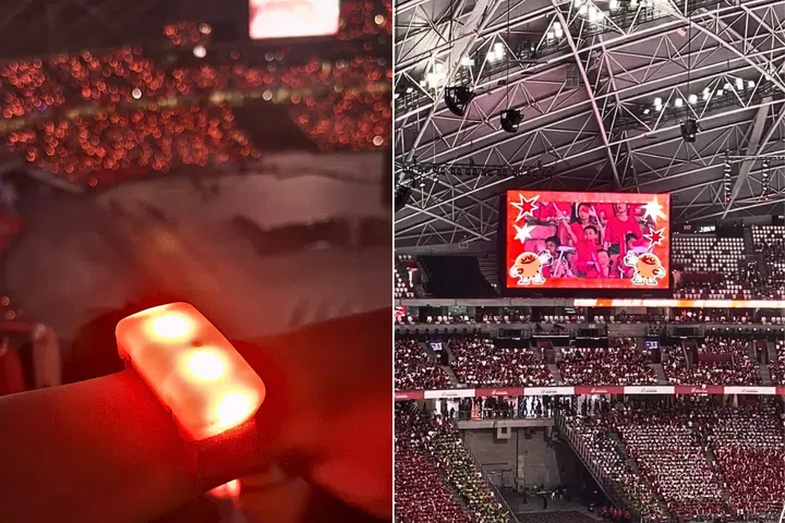 NDP 2026 led wristband and crowd cam