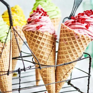 Fruity Vegan Soft Serves