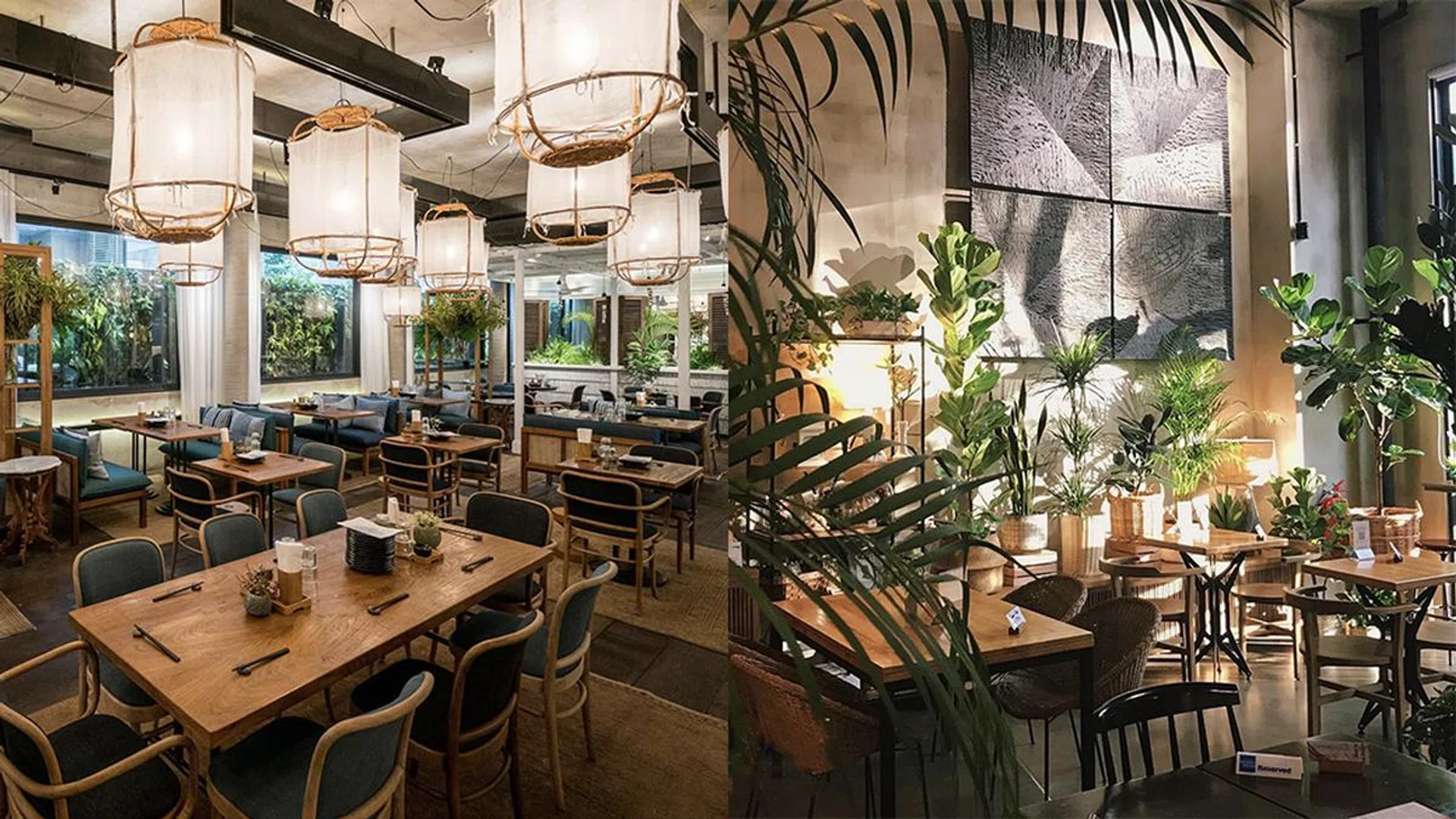Tropical cafes and restaurants in Singapore that feel like Bali