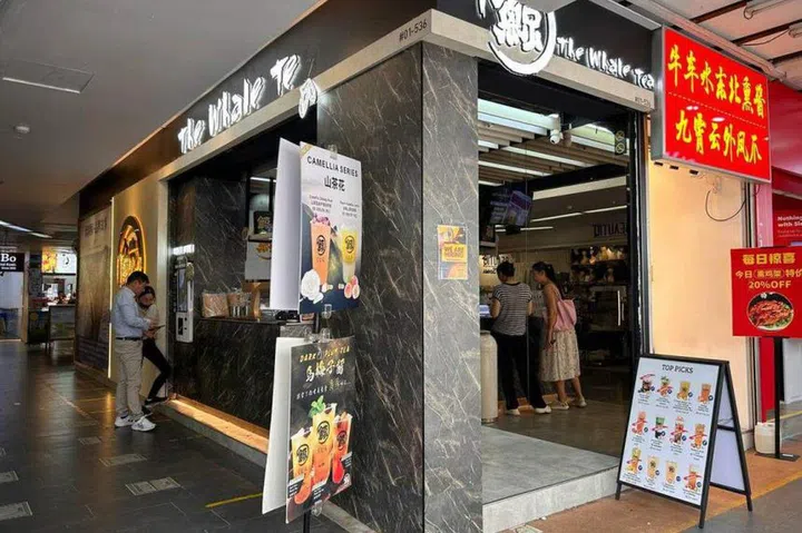 The Whale Tea is also known for its brown sugar drinks and fruit teas. ST PHOTO: CHERIE LOK