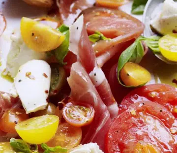 Heirloom Tomato Salad With Prosciutto