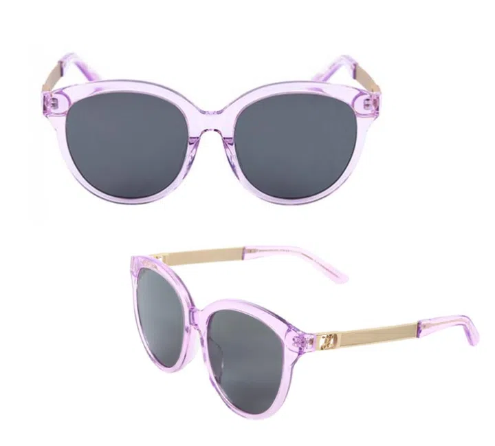 Arosa Reverie Purple Shades ($155) polarised UV lenses by local shades brand, Lenicc