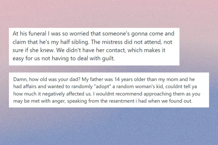 children born out of affairs reddit thread