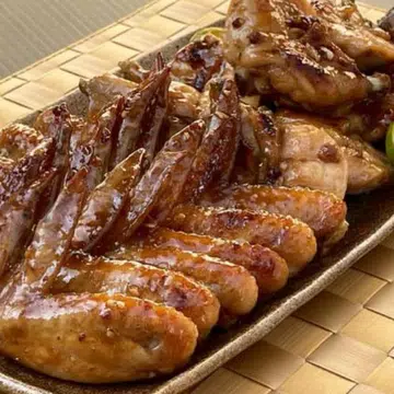 Chicken Wings In Char Siew Marinade