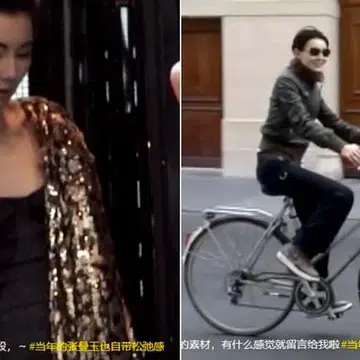 The 58-year-old Hong Kong star shared two videos from 2005 and 2008 on her Douyin account.