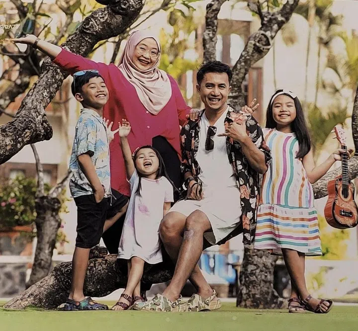 Roisnina Ishak, 44, is a stay-at-home mum. She has three children aged 11, 9 and 5. Photo: Roisnina Ishak