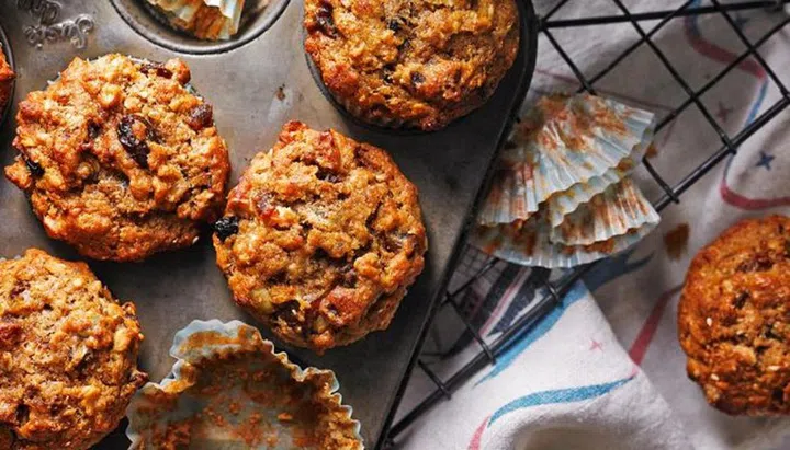 Overnight Date & Muesli Muffins