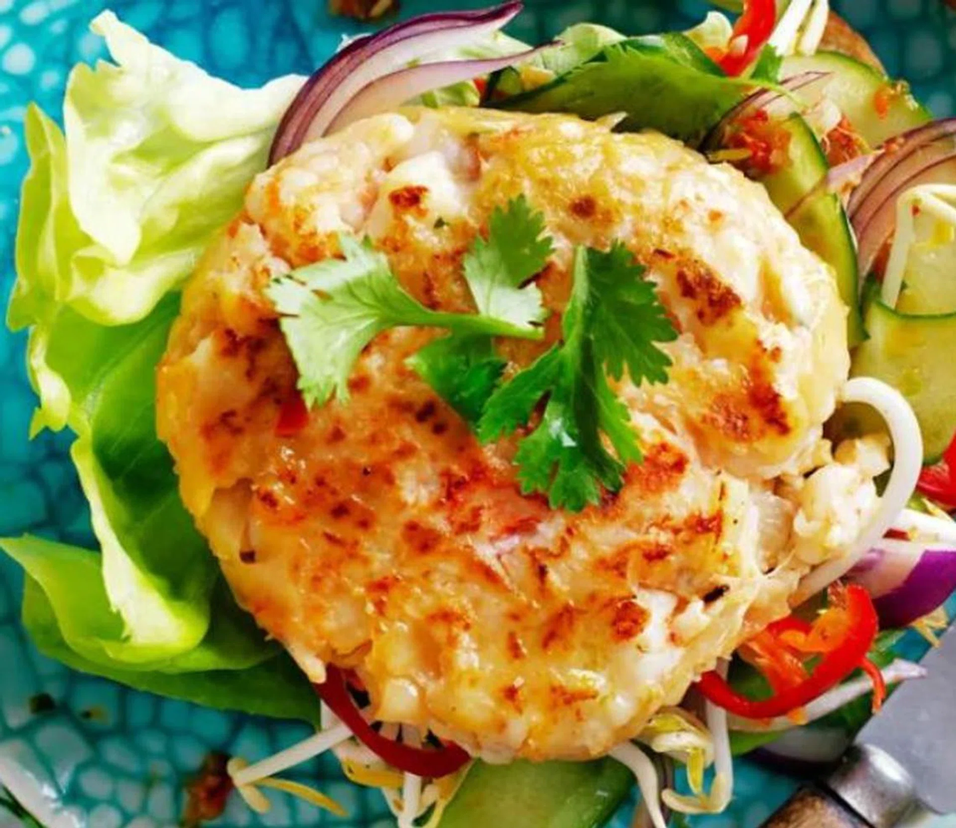 Thai Prawn Burgers