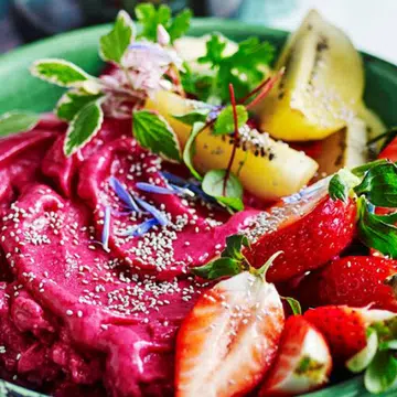 Banana Berry Breakfast Sorbet