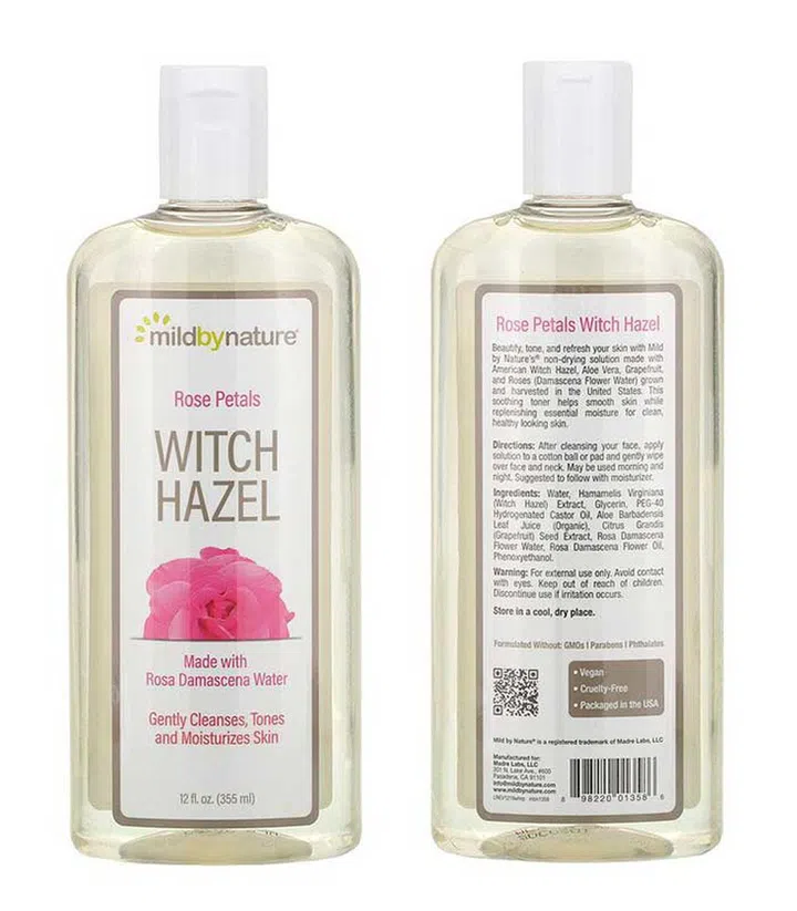 Mild by Nature Witch Hazel, Rose Petal  ($10.94)