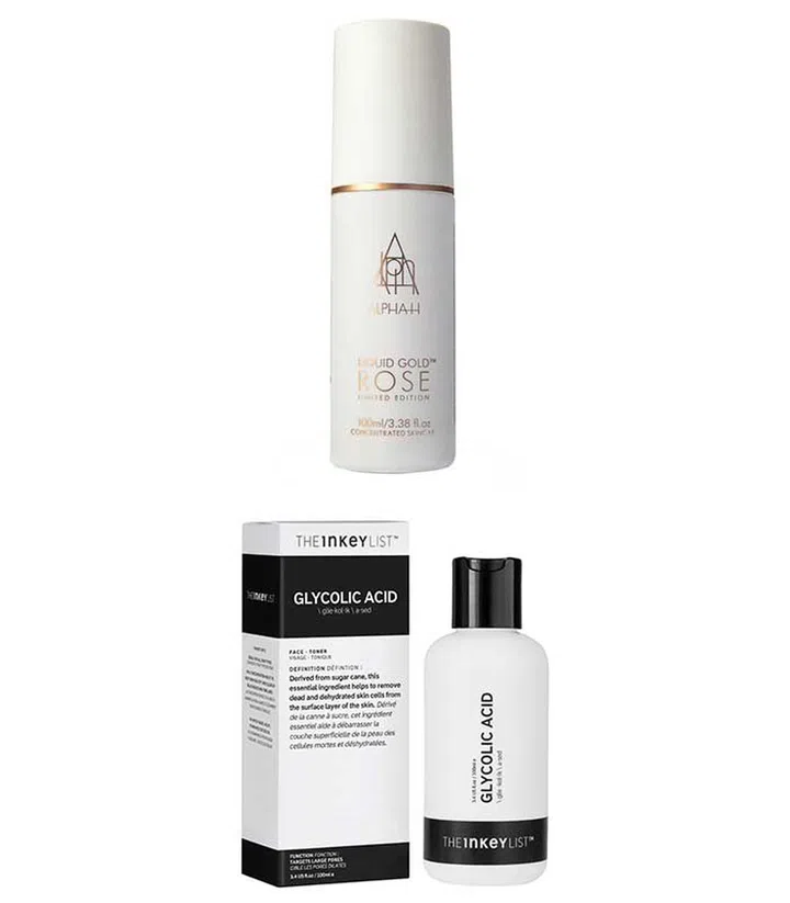 For those of you who prefer to apply your skincare products with (reusable) cotton pads, consider the Australian skincare label, Alpha-H's Liquid Gold and The Inkey List's Glycolic Acid