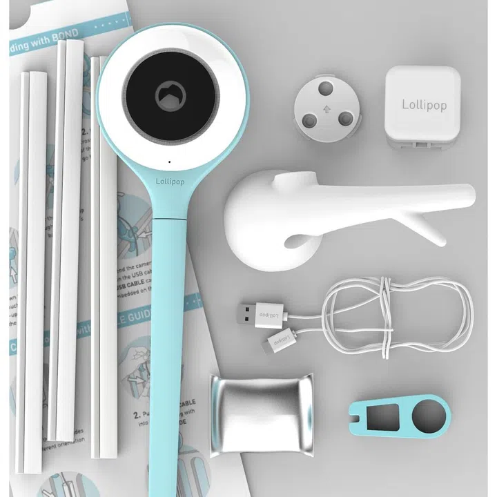 Cutest Easy-Mount Baby Monitor: Lollipop Smart Baby Monitor, $247.32, from Shopee