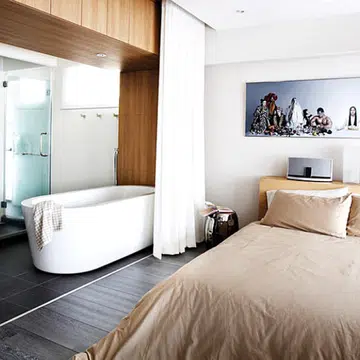 Singapore Homes With Hotel-Style Open-Concept Bathrooms