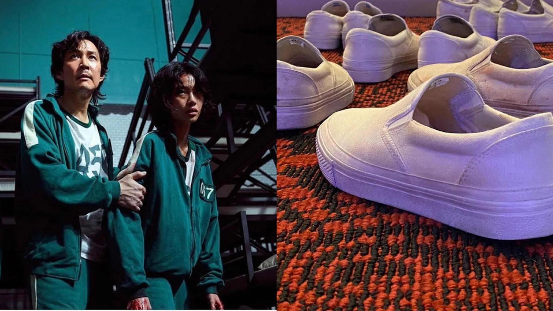 squid games white sneakers