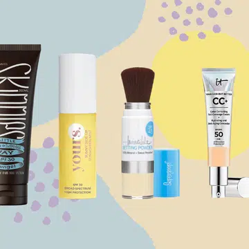 Reapply sunscreen over makeup use these lightweight non-greasy sunscreens