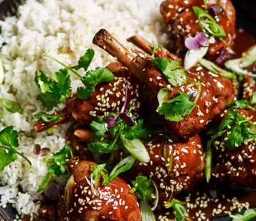 Five-Spice Sticky Drumsticks