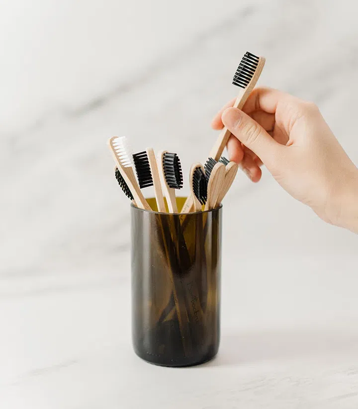 Smoothen down those stubborn, little 'baby' hairs with a damp toothbrush. (Photo by cottonbro from Pexels)