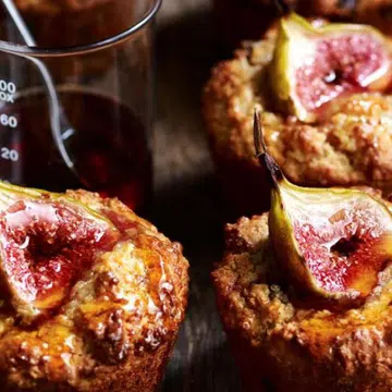 Quinoa, Fig & Maple Muffins