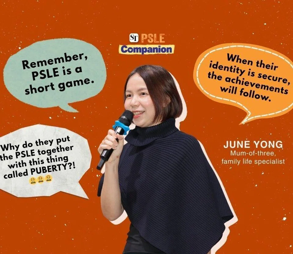 june yong shares her psle strategies for her kids