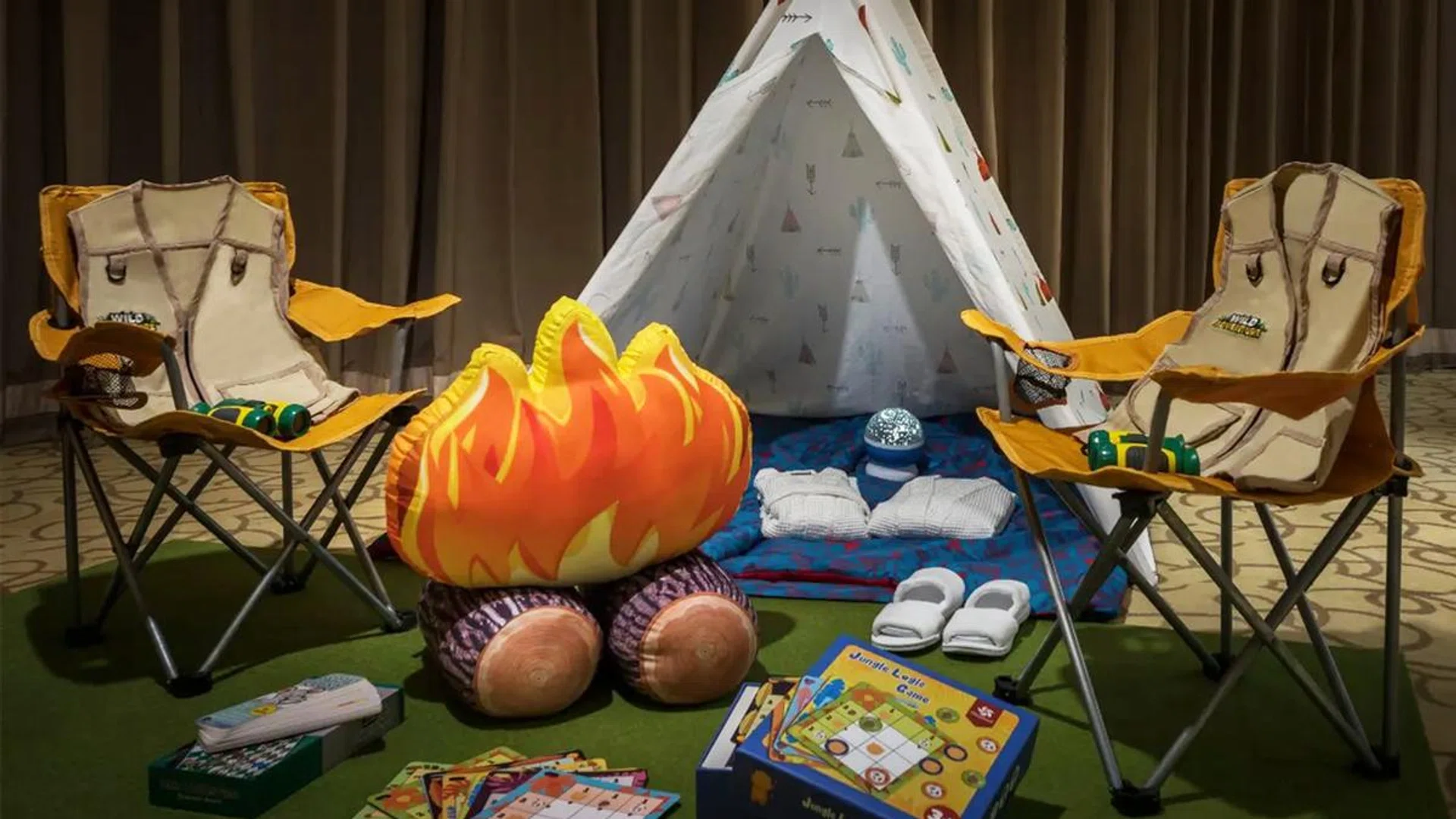 Family glamping staycation options in Singapore