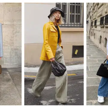 wide-legged pants