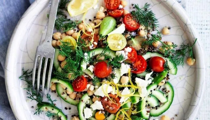 Lemon & Dill Chickpea Salad