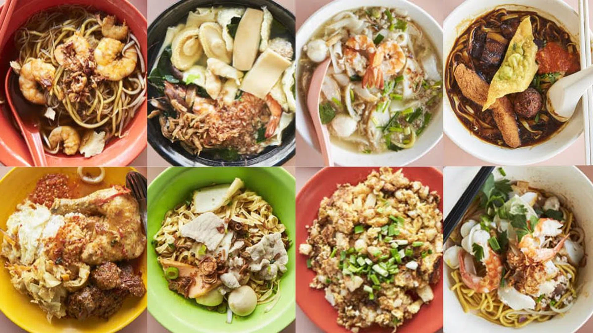 Hawker Stalls at Whampoa Drive Blk 91 Food Centre