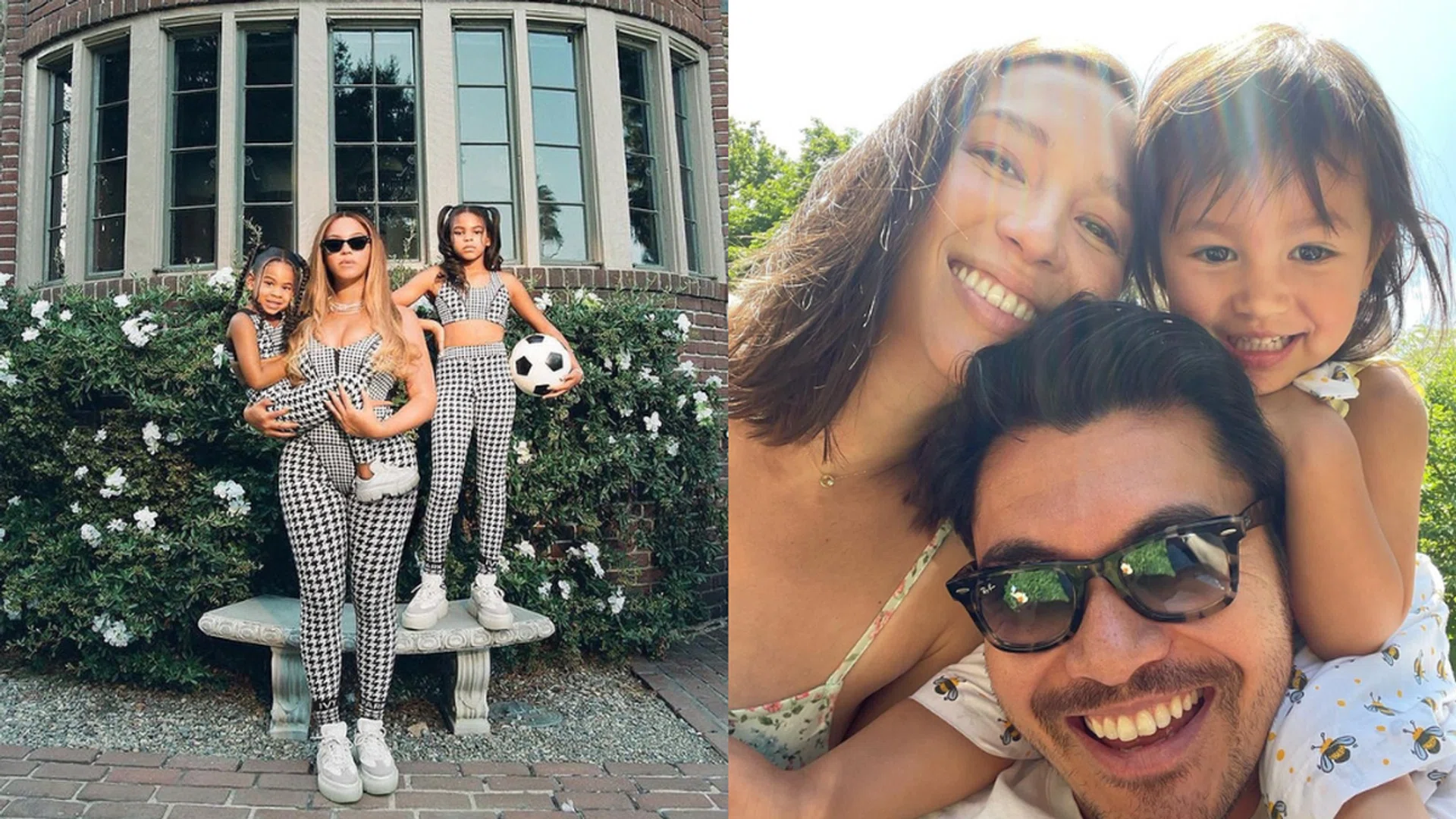 Credits: @beyonce and @livlogolding/ Instagram