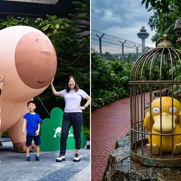 Things to do with kids april 2026 Capy Celebration at River Wonders, Pokemon Tour at Changi Jurassic Mile