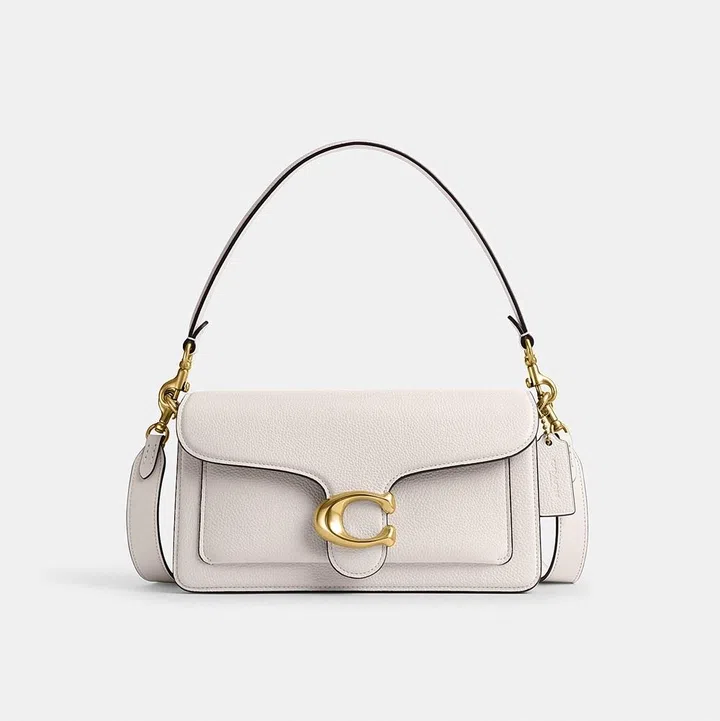 coach tabby shoulder bag 26 chalk