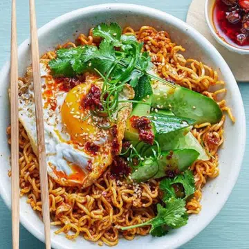 Spicy Peanut Butter Ramen
