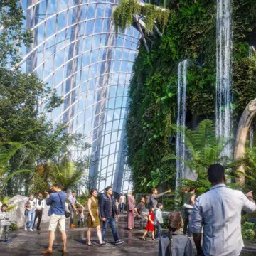 jurassic world gardens by the bay cloud forest