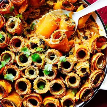 Spiced Sweet Potato Tart