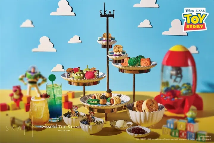 toy story inspired afternoon tea Skai
